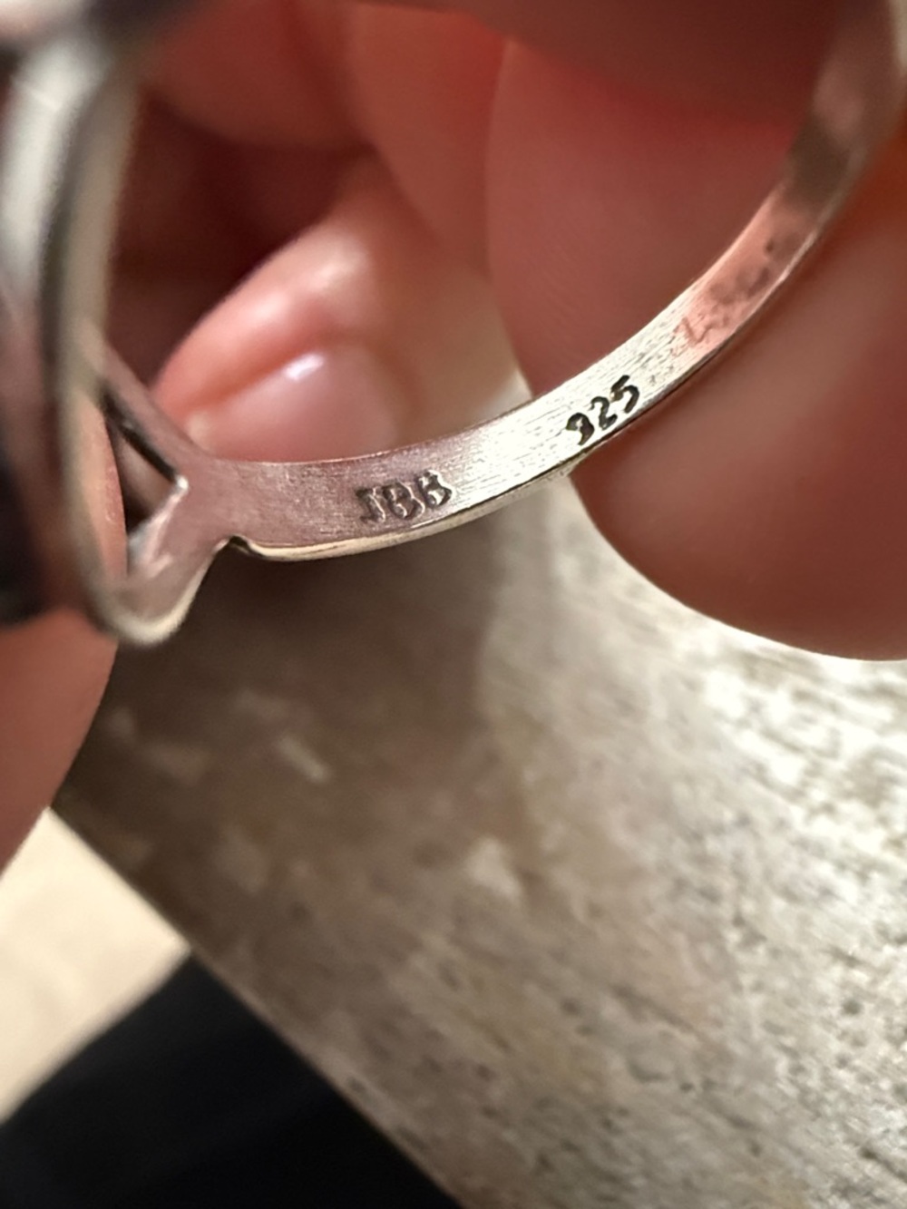 925 Sterling Silver Kyanite Ring size 6.5 - Picture 8 of 8